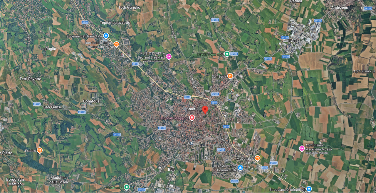 ABITAZIONE ALL’ASTA A CHIERI IN VICOLO BORDINO 6