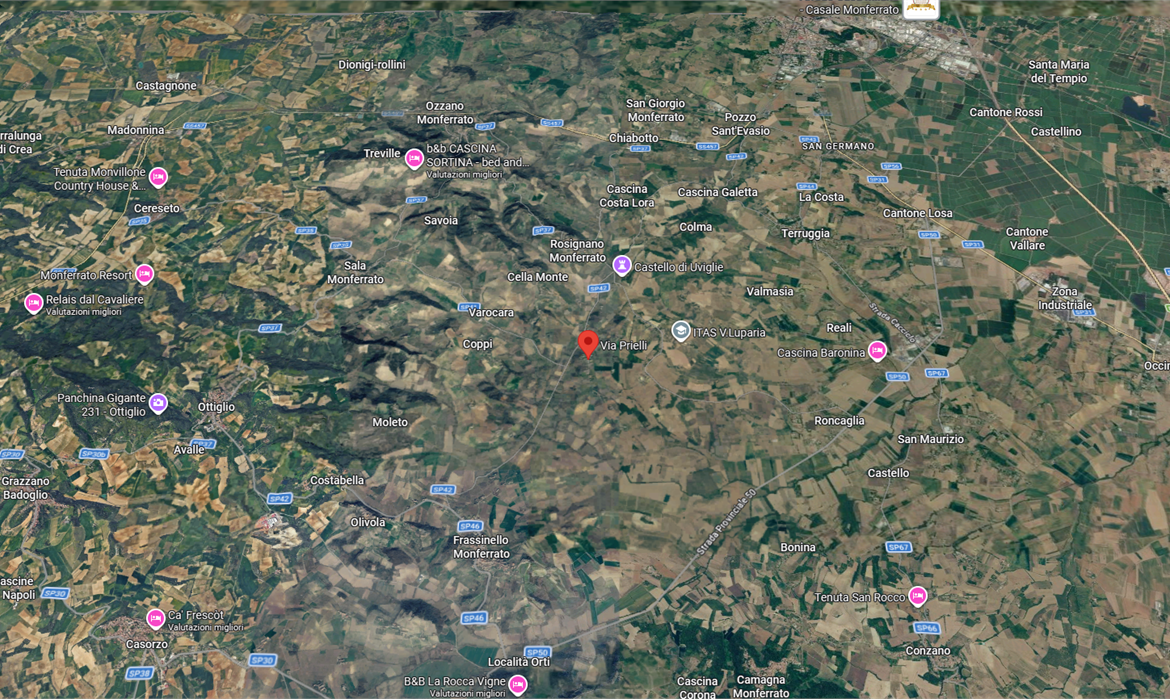 ABITAZIONE ALL’ASTA A ROSIGNANO MONFERRATO IN VIA PRIELLI