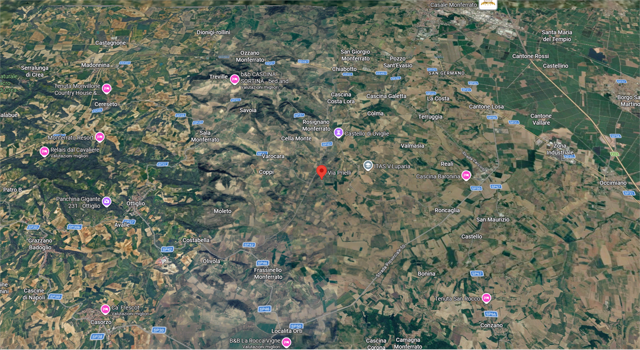 ABITAZIONE ALL’ASTA A ROSIGNANO MONFERRATO IN VIA PRIELLI