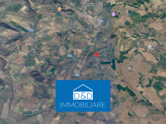 ABITAZIONE ALL’ASTA A ROSIGNANO MONFERRATO IN VIA PRIELLI