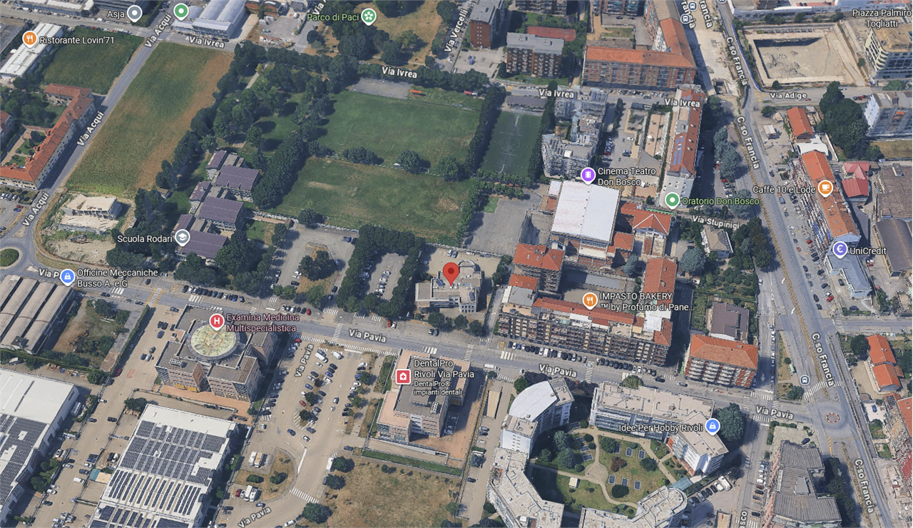 STABILE ALL’ASTA A RIVOLI IN VIA PAVIA 26