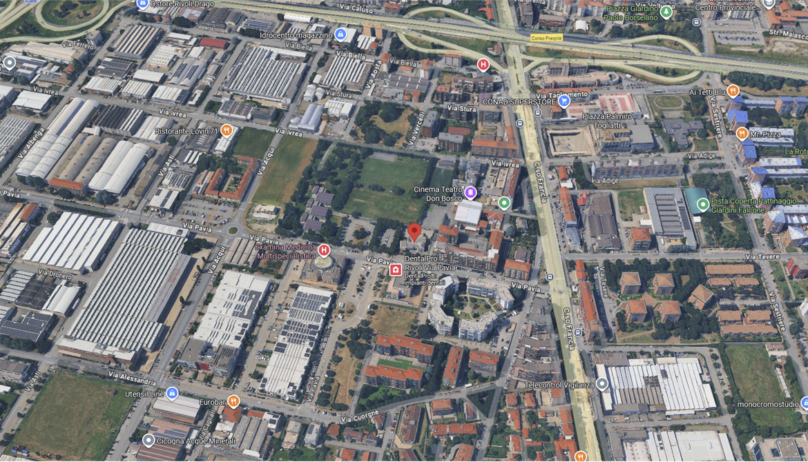 STABILE ALL’ASTA A RIVOLI IN VIA PAVIA 26