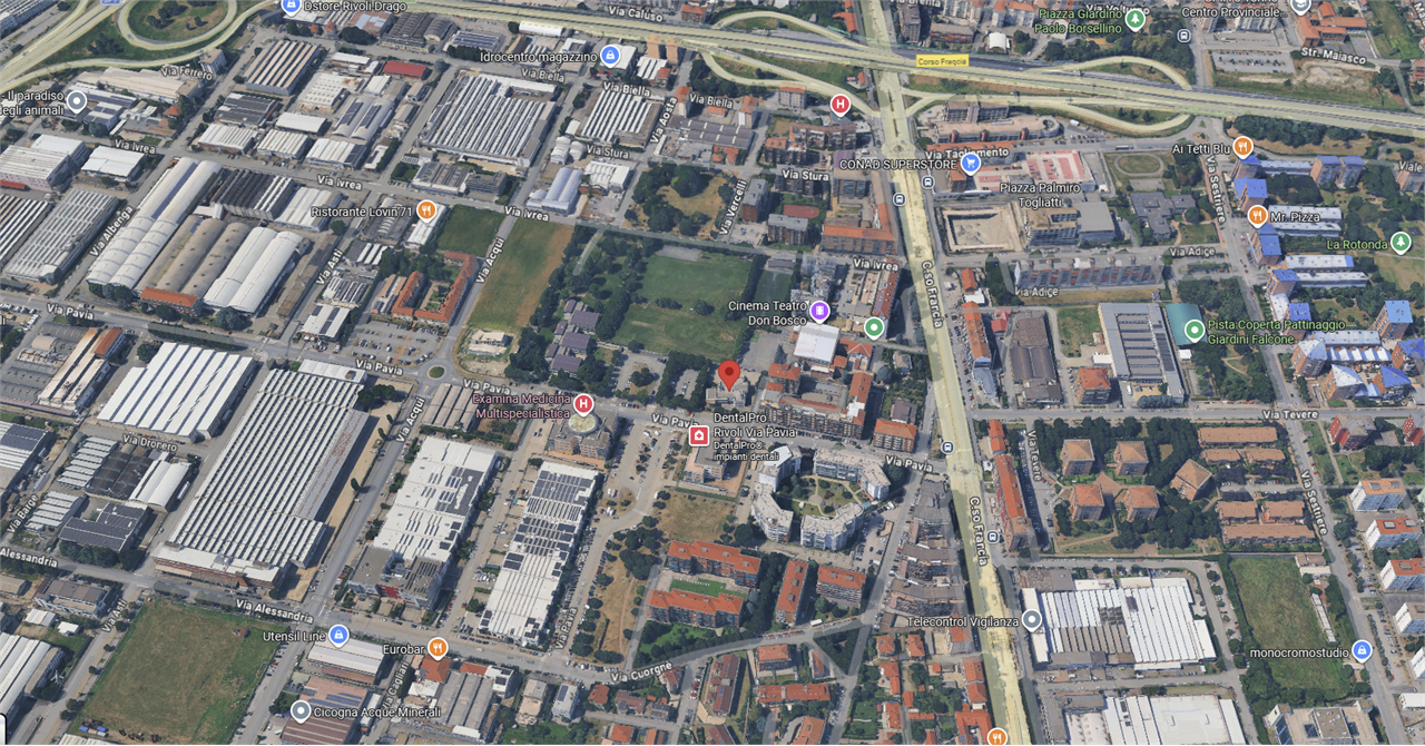 STABILE ALL’ASTA A RIVOLI IN VIA PAVIA 26