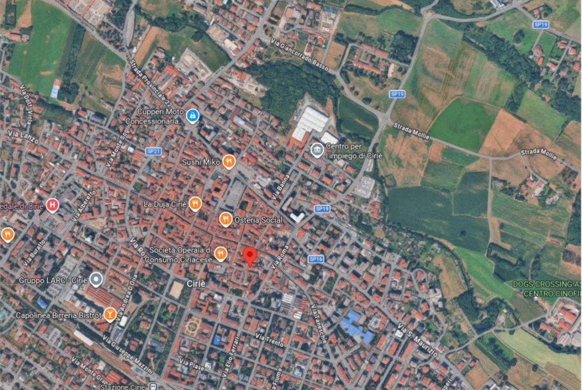 ABITAZIONE ALL’ASTA A CIRIE’ IN VIA GUGLIELMO MARCONI 19