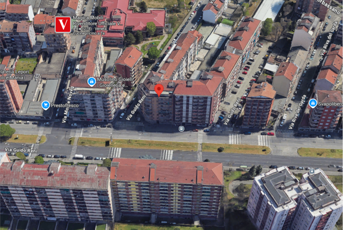 ABITAZIONE ALL’ASTA A TORINO IN VIA GUIDO RENI 215 SC.5