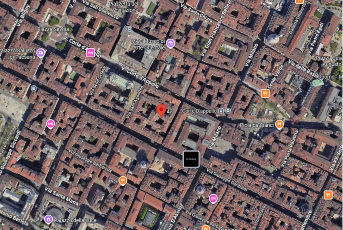 NEGOZIO ALL’ASTA A TORINO IN VIA GARIBALDI 18/42