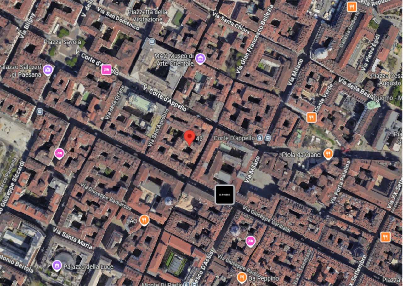 NEGOZIO ALL’ASTA A TORINO IN VIA GARIBALDI 18/42