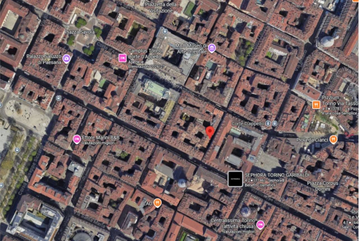 POSTO AUTO ALL’ASTA A TORINO IN VIA GARIBALDI 18