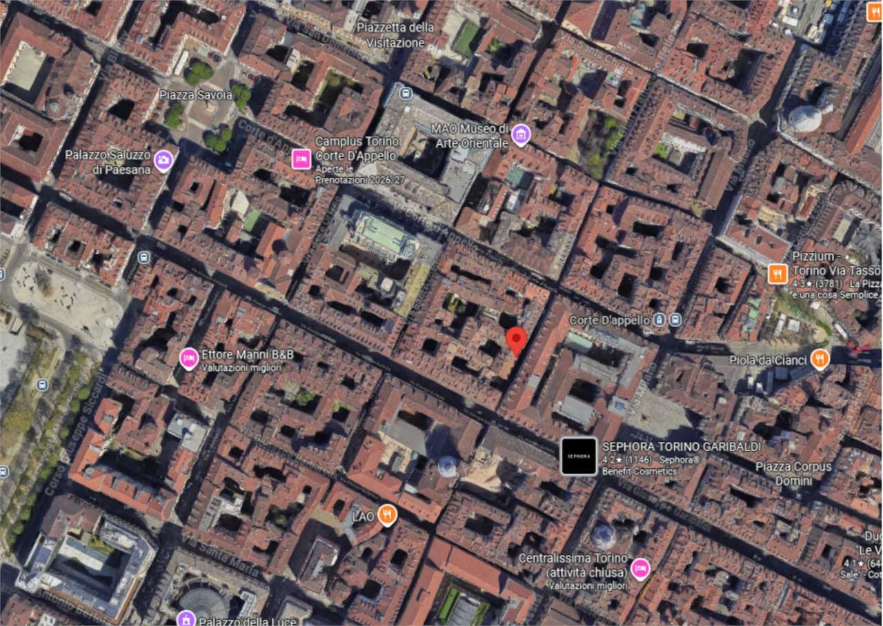 POSTO AUTO ALL’ASTA A TORINO IN VIA GARIBALDI 18