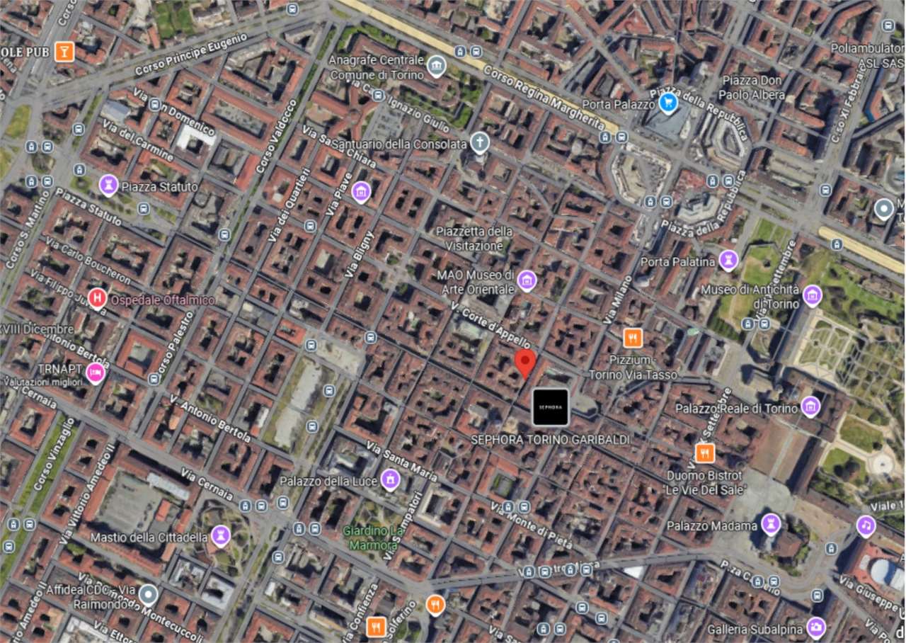 POSTO AUTO ALL’ASTA A TORINO IN VIA GARIBALDI 18