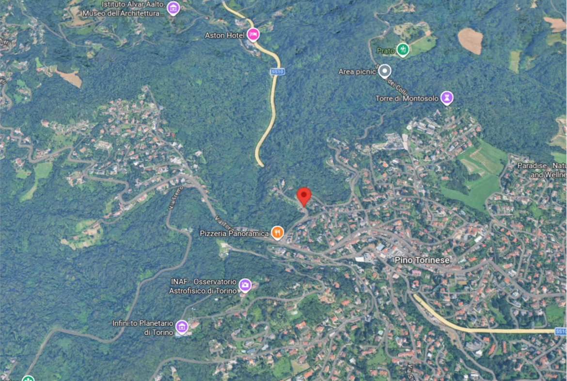 ABITAZIONE ALL’ASTA A PINO TORINESE IN VIA DEI COLLI 12