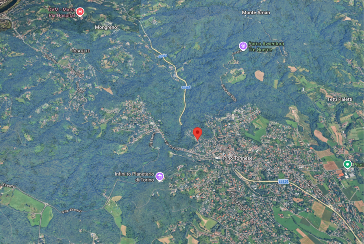 ABITAZIONE ALL’ASTA A PINO TORINESE IN VIA DEI COLLI 12