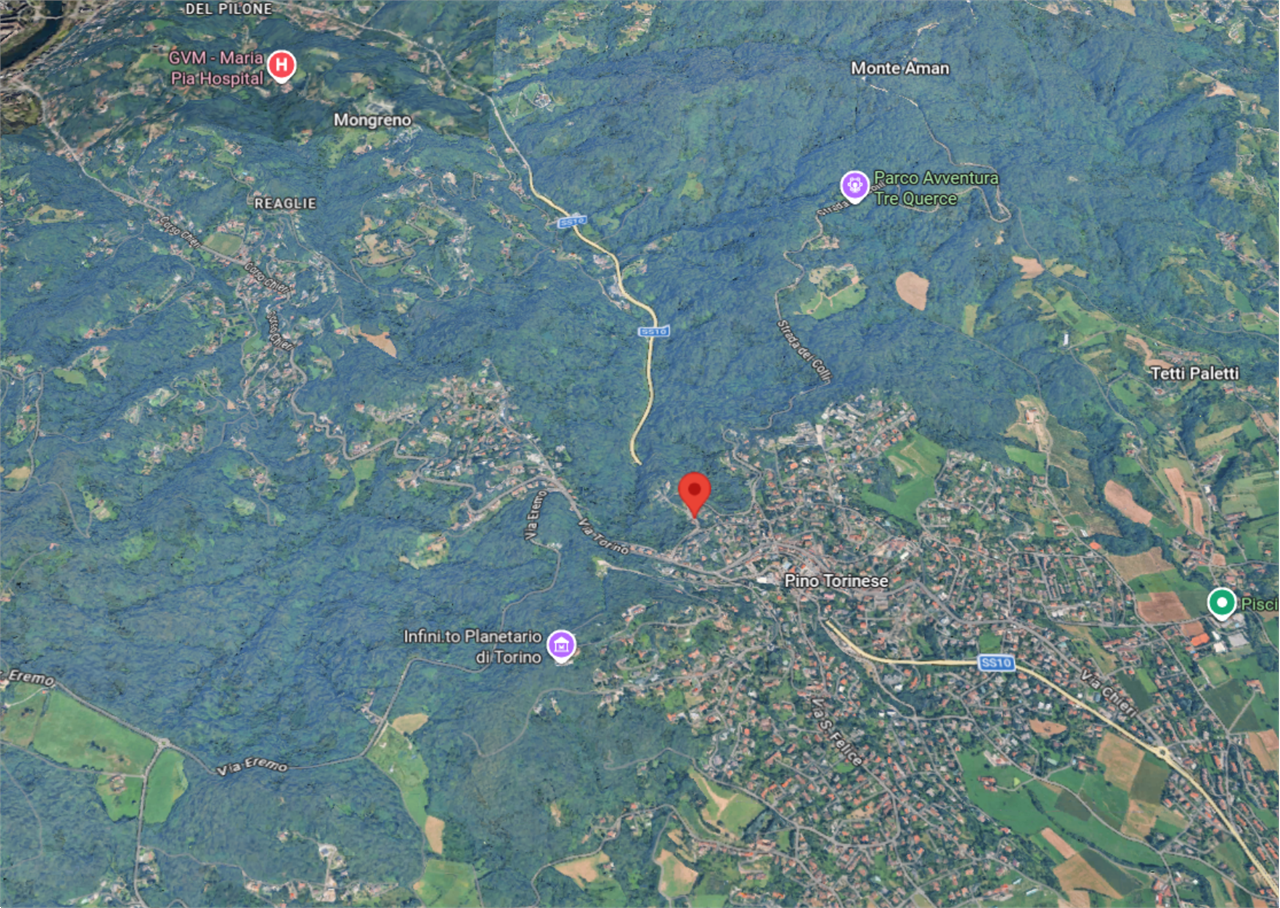 ABITAZIONE ALL’ASTA A PINO TORINESE IN VIA DEI COLLI 12