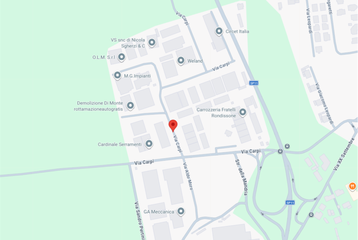 CAPANNONE ALL’ASTA A RONDISSONE IN VIA CARPI 15
