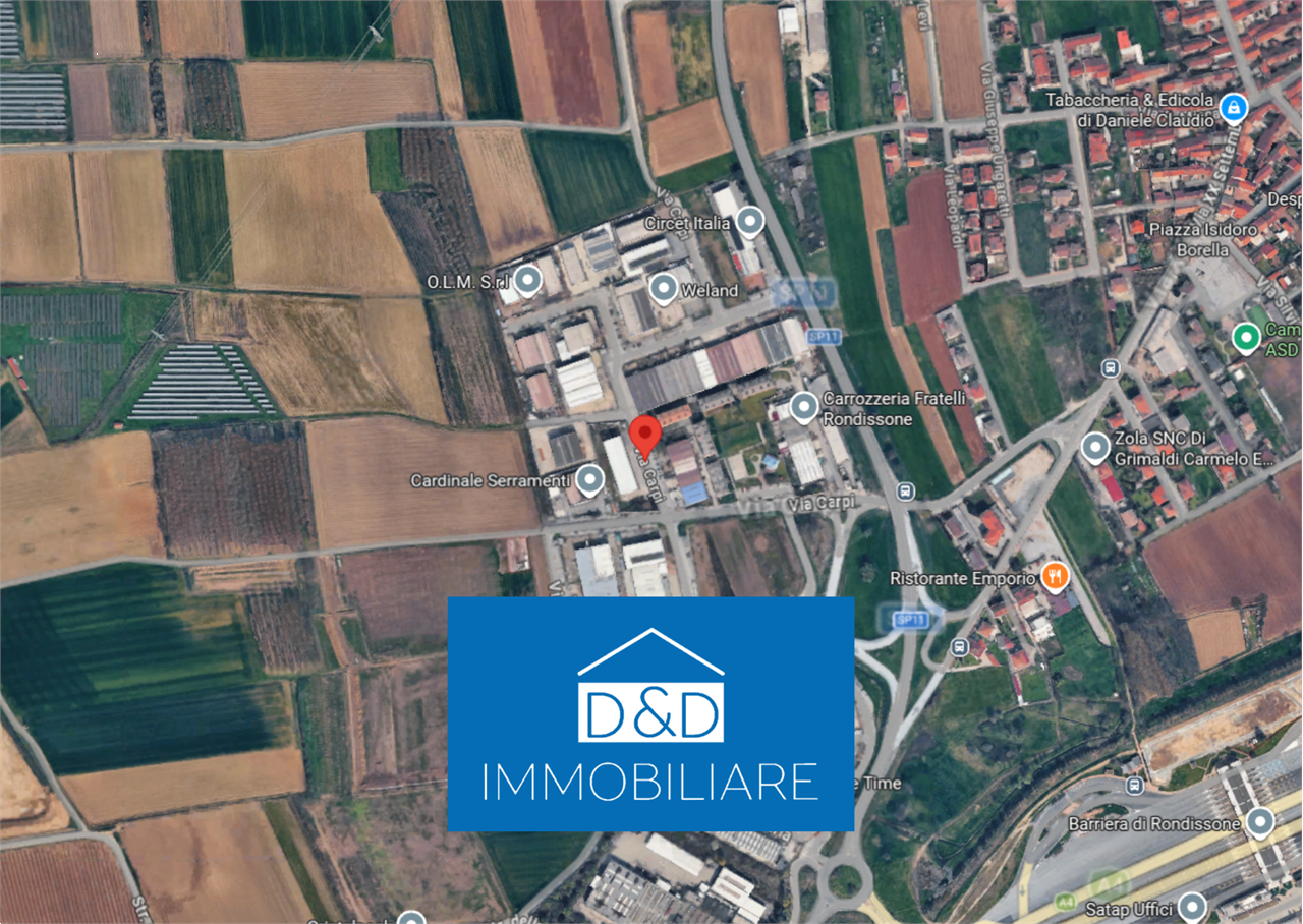 CAPANNONE ALL’ASTA A RONDISSONE IN VIA CARPI 15