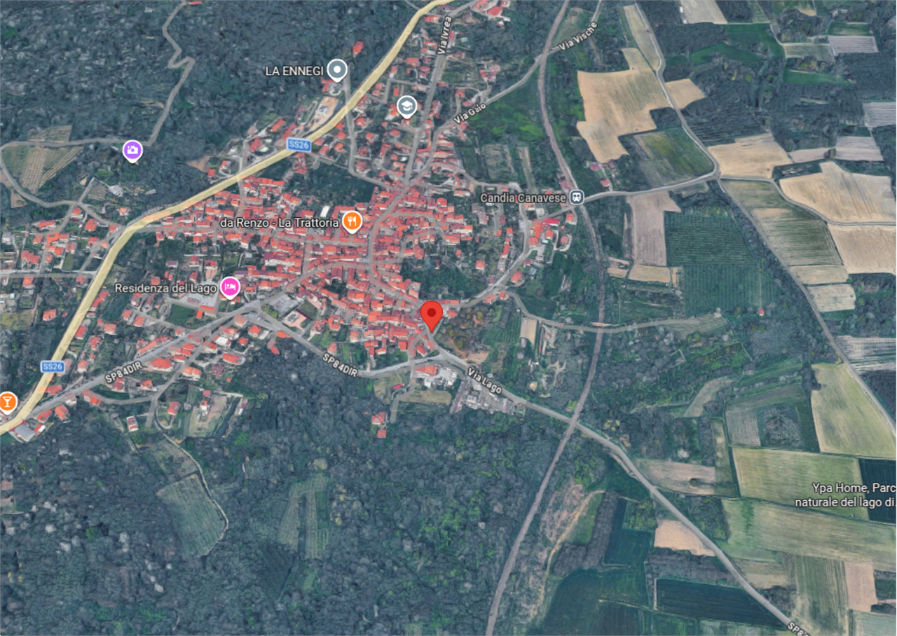 ABITAZIONE ALL’ASTA A CANDIA CANAVESE IN VIA RUFFINELLI 1