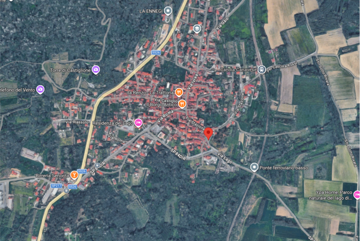 ABITAZIONE ALL’ASTA A CANDIA CANAVESE IN VIA RUFFINELLI 1