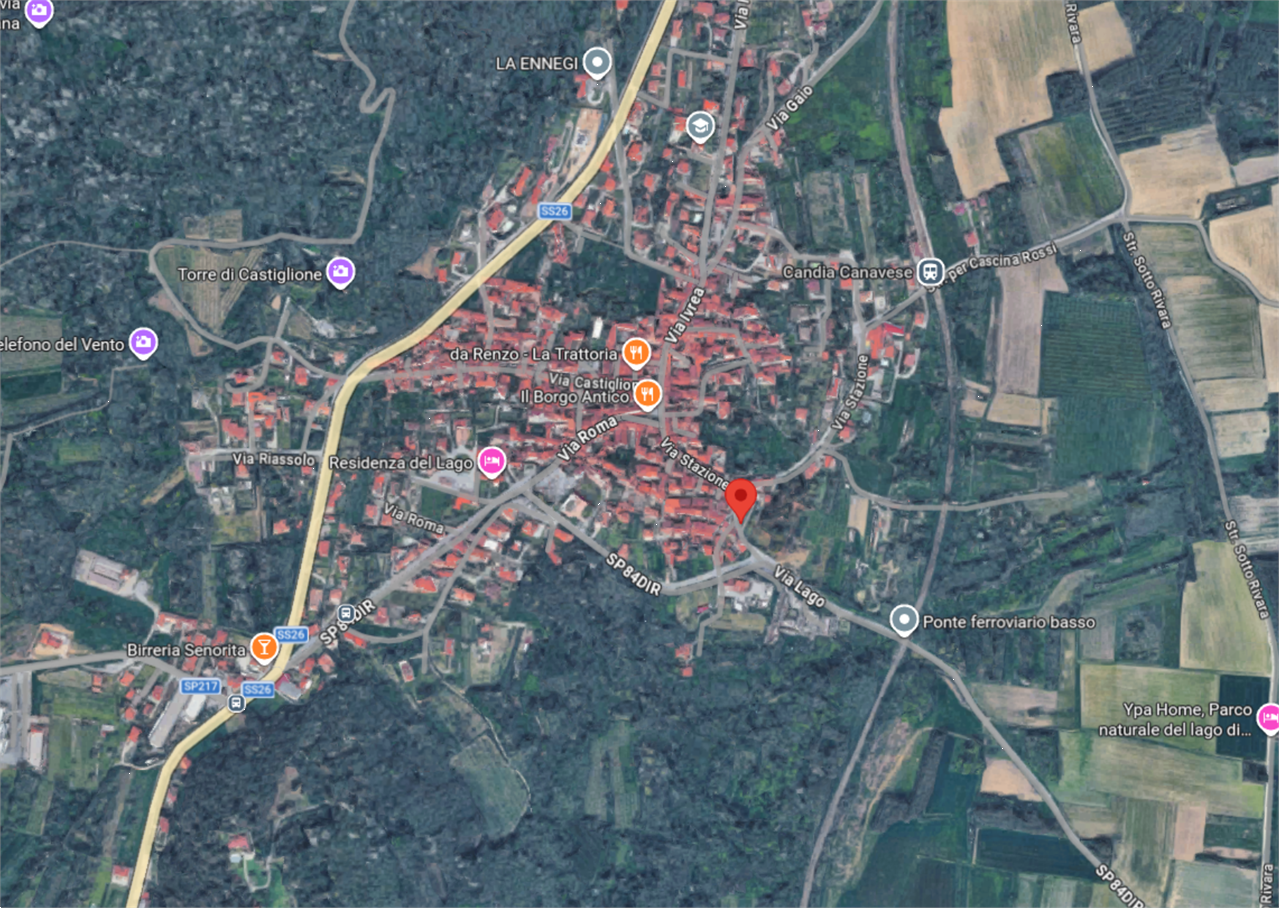 ABITAZIONE ALL’ASTA A CANDIA CANAVESE IN VIA RUFFINELLI 1