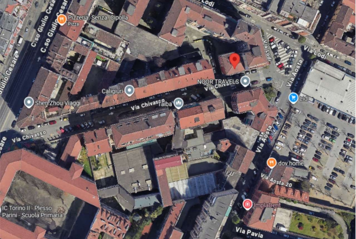 ABITAZIONE ALL’ASTA A TORINO IN VIA CHIVASSO 19