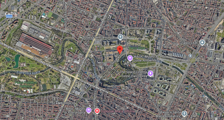 MAGAZZINO ALL’ASTA A TORINO IN CORSO SVIZZERA 185