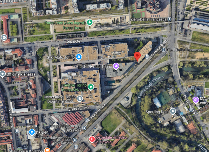 MAGAZZINO ALL’ASTA A TORINO IN CORSO SVIZZERA 185