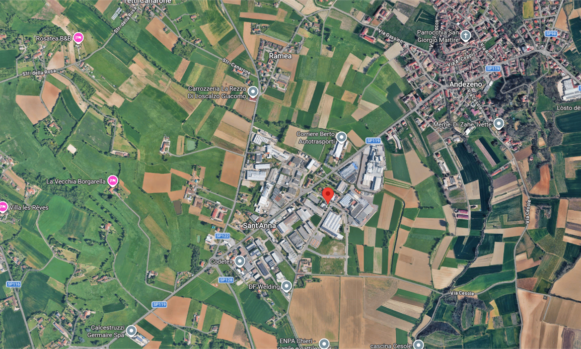 CAPANNONE ALL’ASTA AD ANDEZENO IN VIA CHIERI 85