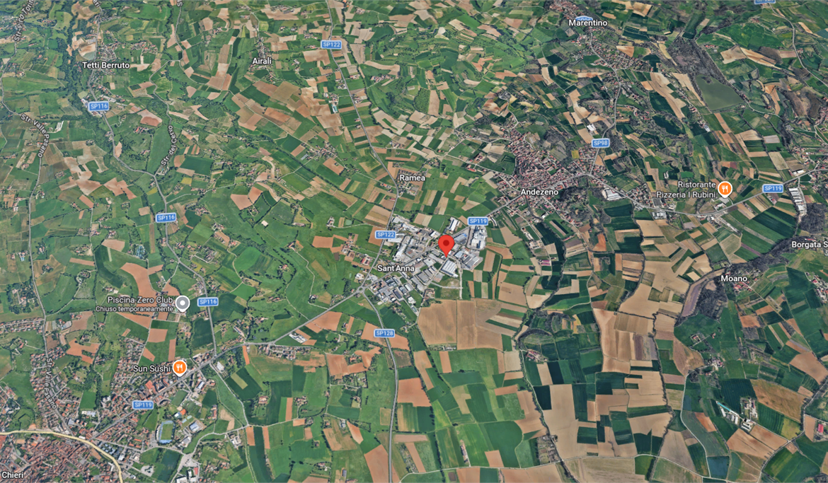 CAPANNONE ALL’ASTA AD ANDEZENO IN VIA CHIERI 85
