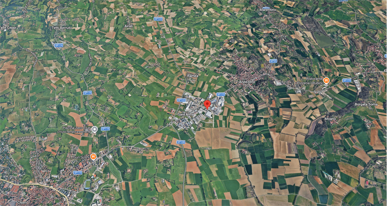 CAPANNONE ALL’ASTA AD ANDEZENO IN VIA CHIERI 85