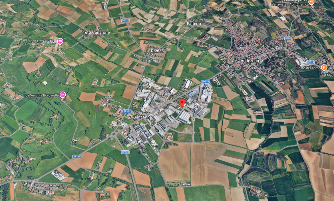 CAPANNONE ALL’ASTA AD ANDEZENO IN VIA CHIERI 85