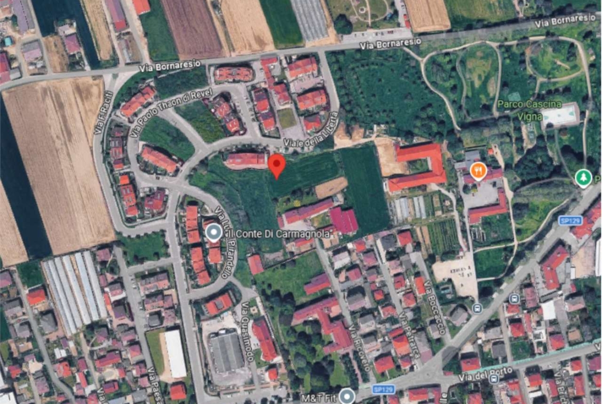 TERRENO ALL’ASTA A CARMAGNOLA IN VIALE DELLA LIBERTA’