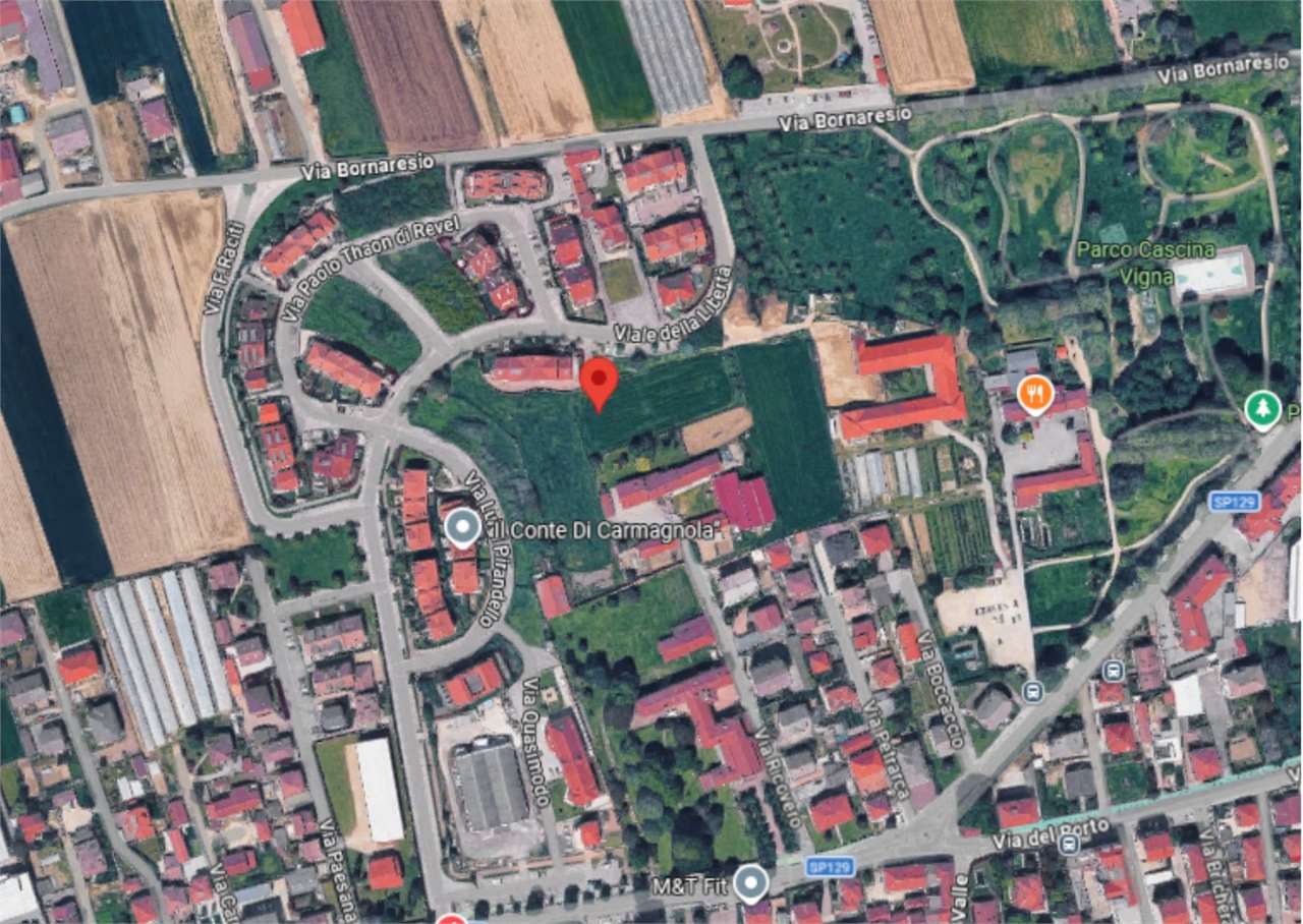 TERRENO ALL’ASTA A CARMAGNOLA IN VIALE DELLA LIBERTA’