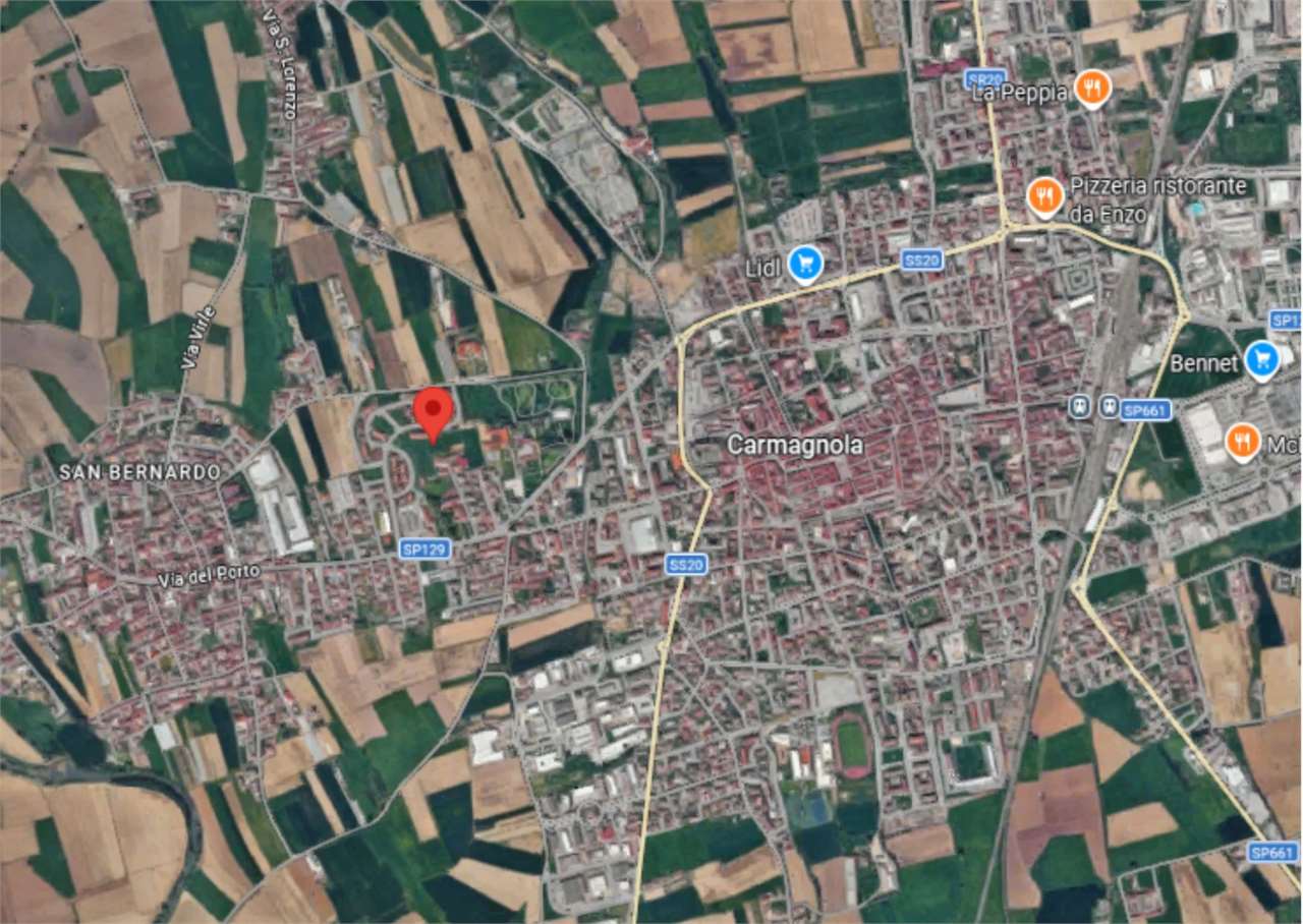 TERRENO ALL’ASTA A CARMAGNOLA IN VIALE DELLA LIBERTA’