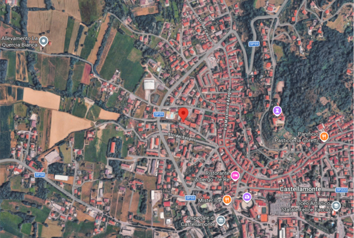 ABITAZIONE ALL’ASTA A CASTELLAMONTE IN VIA C. BATTISTI 20