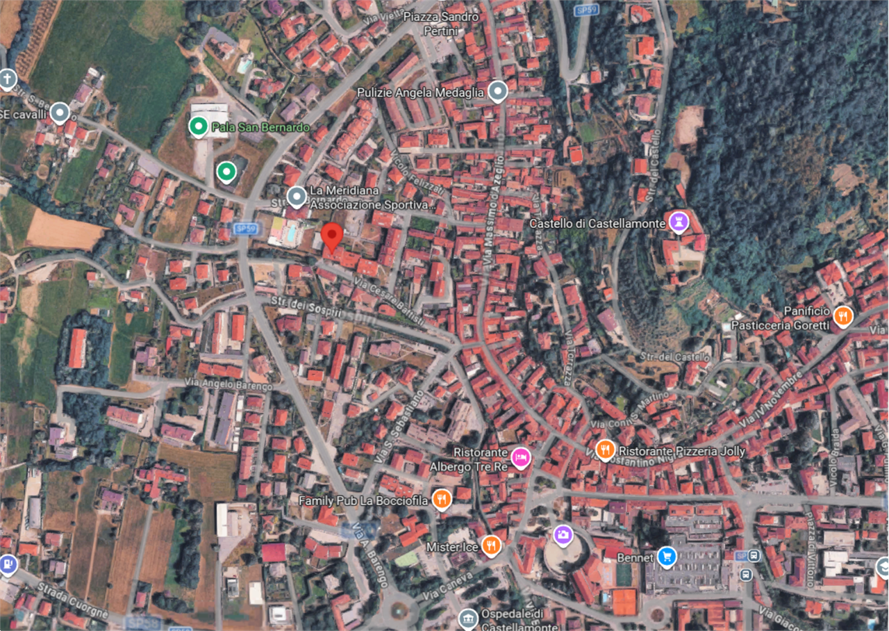 ABITAZIONE ALL’ASTA A CASTELLAMONTE IN VIA C. BATTISTI 20