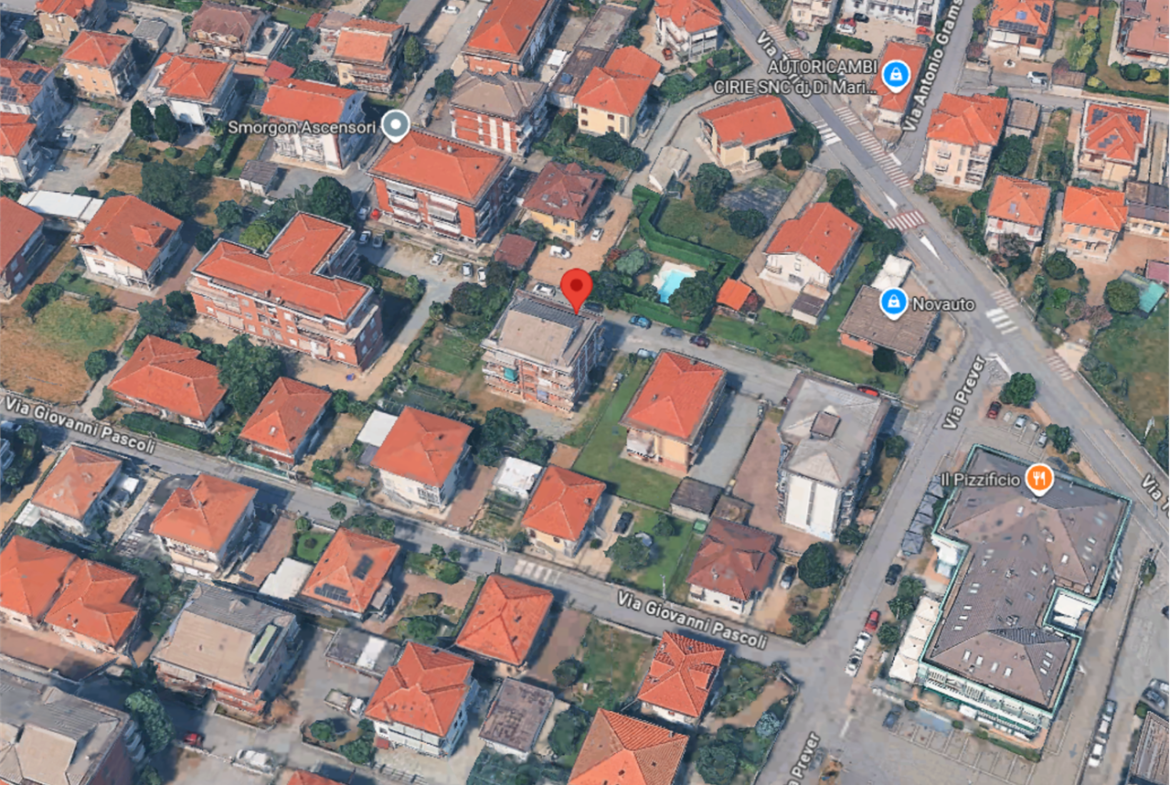 ABITAZIONE ALL’ASTA A CIRIE’ IN VIA VITTORIO PREVER 4