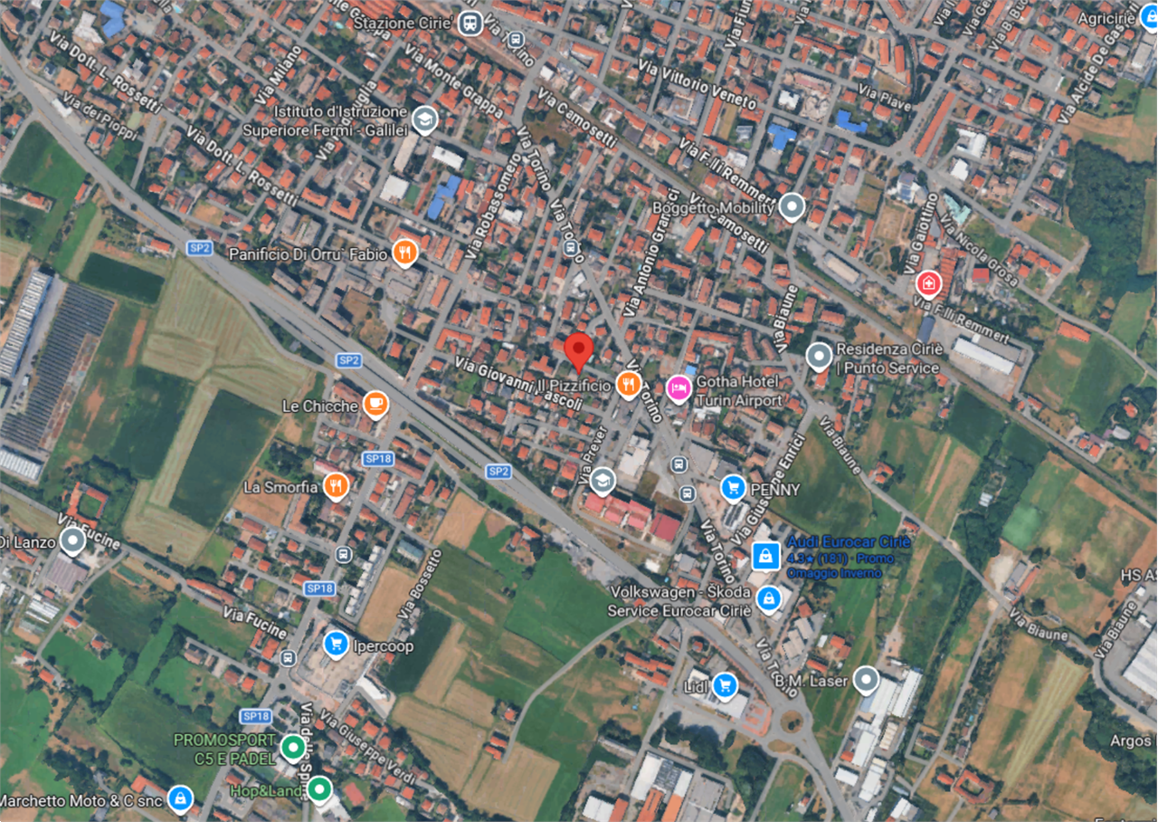 ABITAZIONE ALL’ASTA A CIRIE’ IN VIA VITTORIO PREVER 4