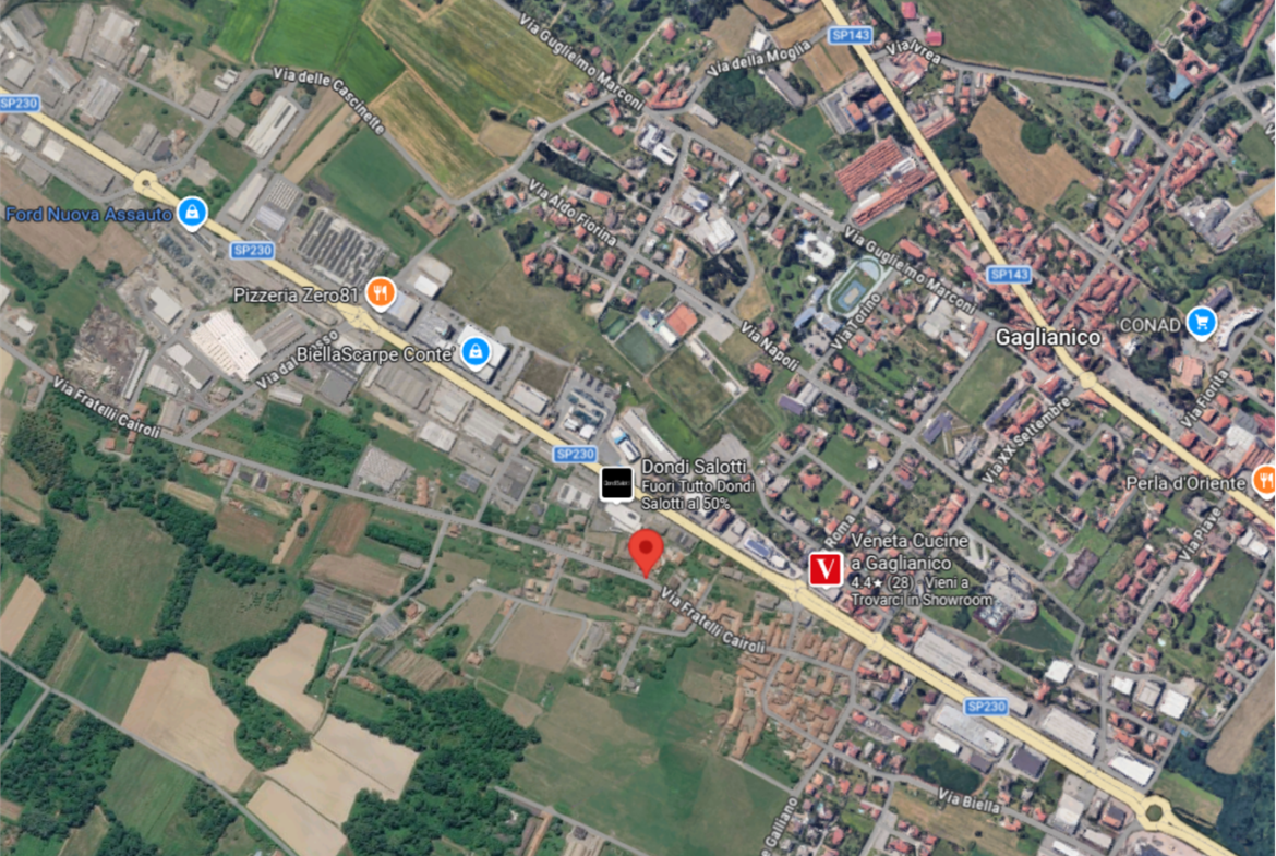 ABITAZIONE ALL’ASTA A GAGLIANICO IN VIA F. CAIROLI 120