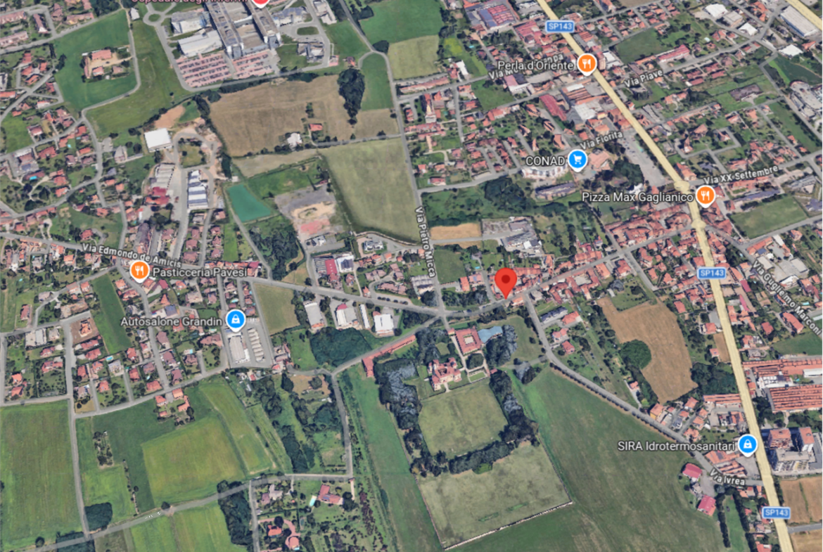ABITAZIONE ALL’ASTA A GAGLIANICO IN VIA C. FELICE TROSSI 236