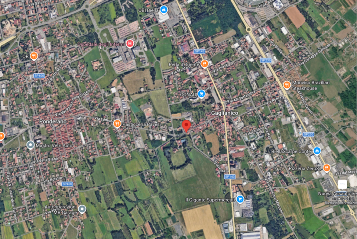 ABITAZIONE ALL’ASTA A GAGLIANICO IN VIA C. FELICE TROSSI 236