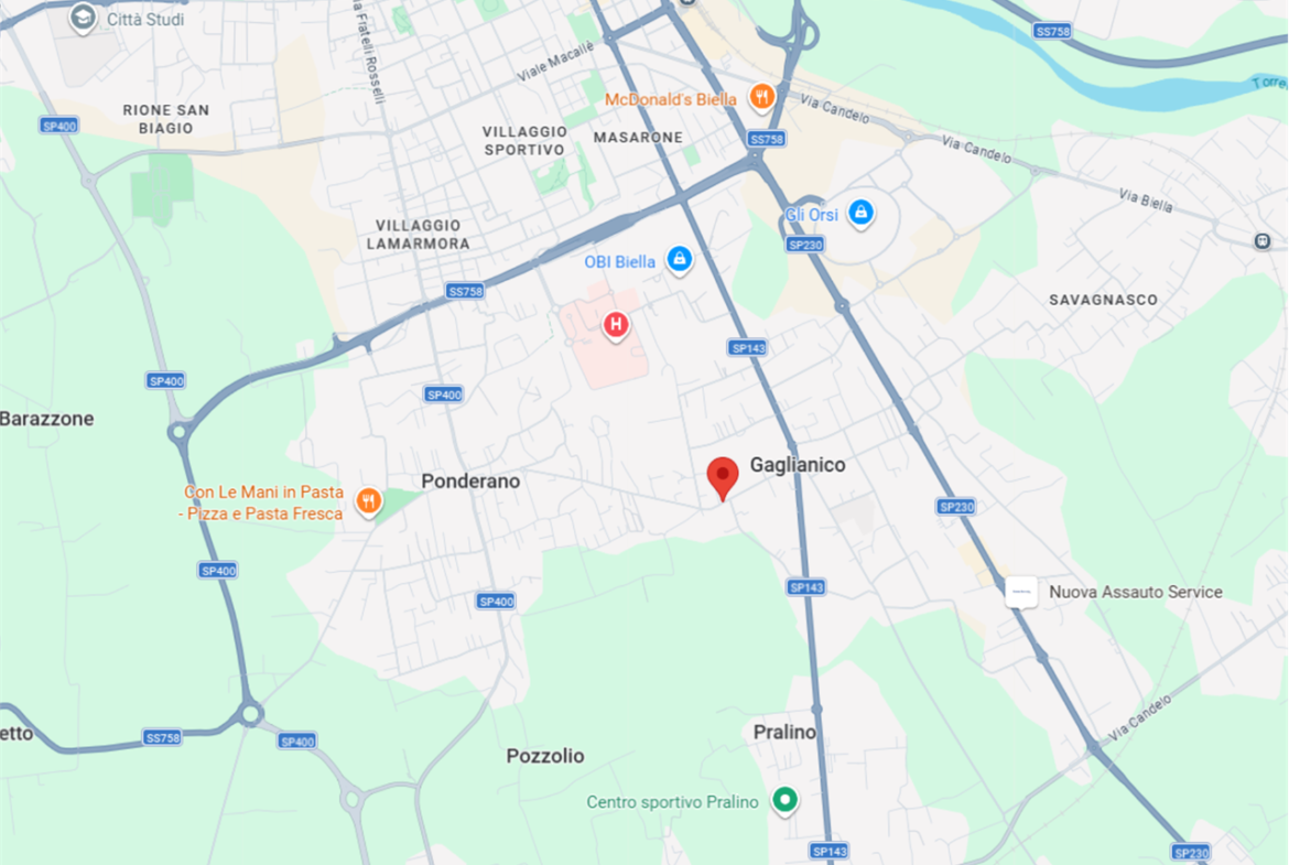 ABITAZIONE ALL’ASTA A GAGLIANICO IN VIA C. FELICE TROSSI 236