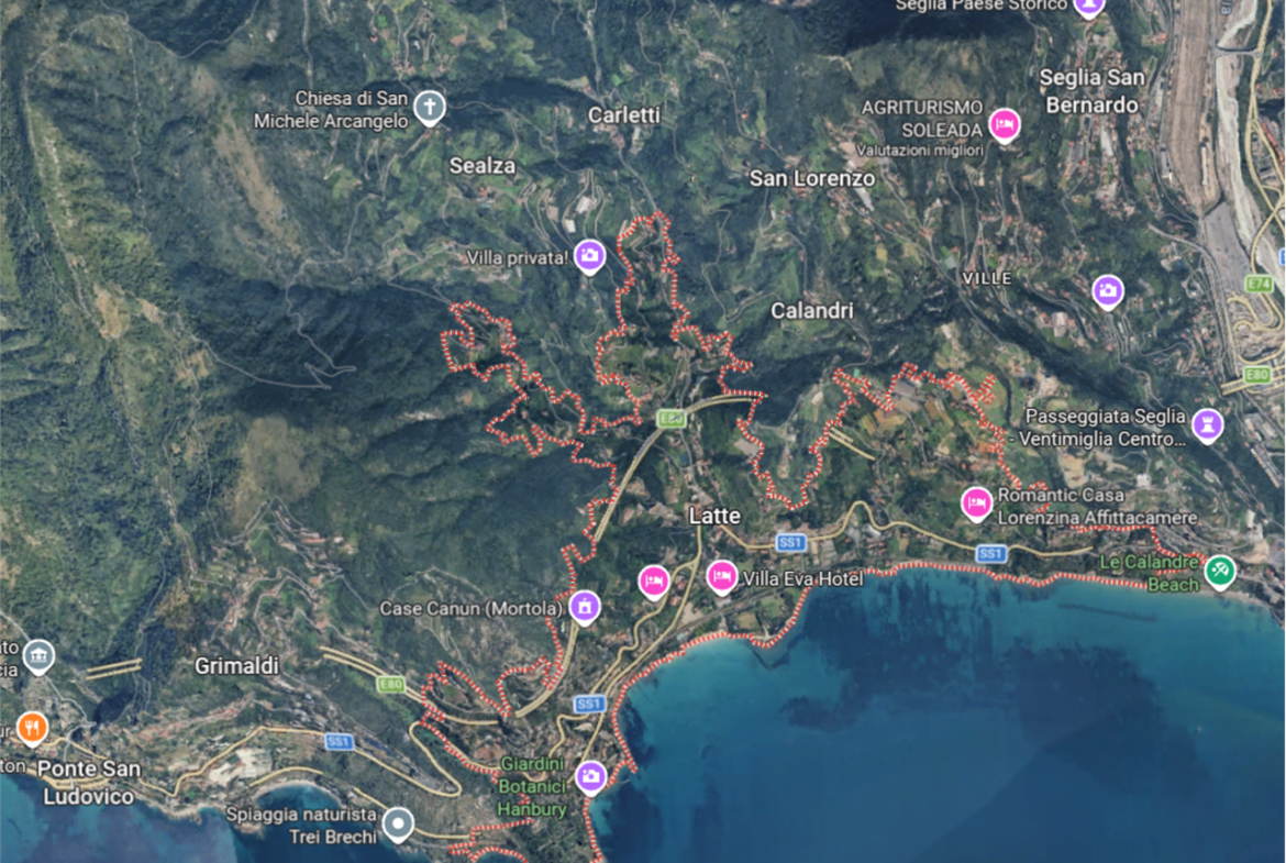 ABITAZIONE ALL’ASTA A VENTIMIGLIA IN VIA TORRETTA 21