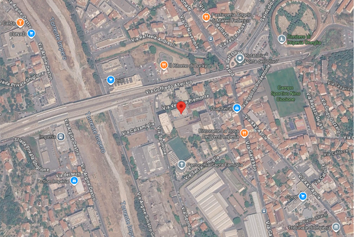 ABITAZIONE ALL’ASTA AD IMPERIA IN VIA VECCHIA PIEMONTE 93