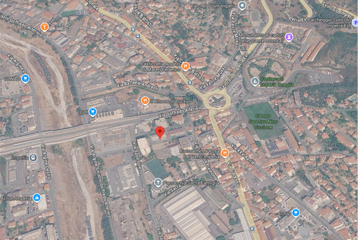 ABITAZIONE ALL’ASTA AD IMPERIA IN VIA VECCHIA PIEMONTE 93