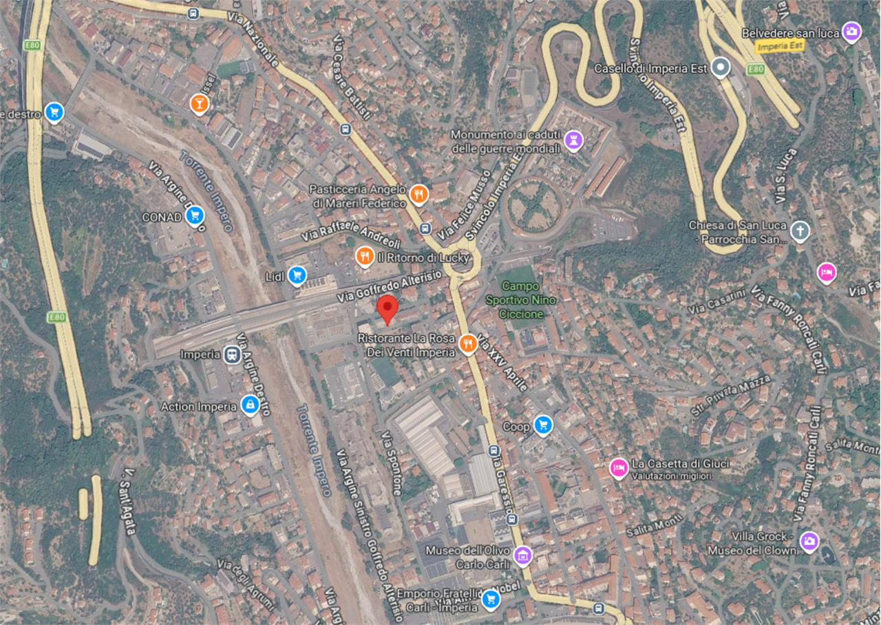 ABITAZIONE ALL’ASTA AD IMPERIA IN VIA VECCHIA PIEMONTE 93