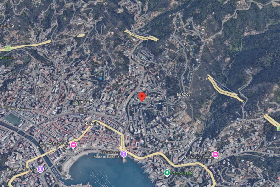 ABITAZIONE ALL’ASTA A RAPALLO IN VIA P. TUBINO 32/20