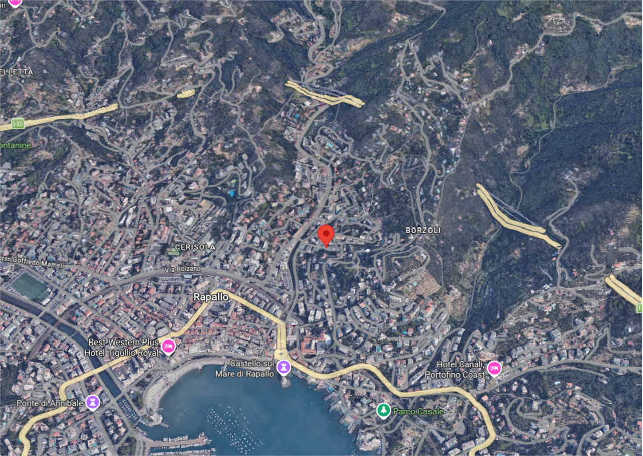ABITAZIONE ALL’ASTA A RAPALLO IN VIA P. TUBINO 32/20