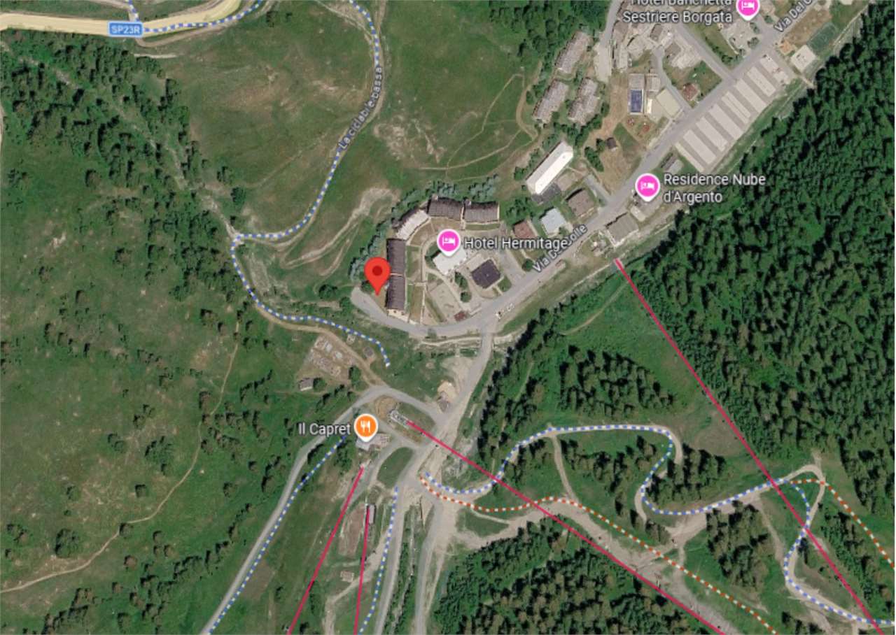 LOCALE COMMERCIALE ALL’ASTA A SESTRIERE IN VIA DEL COLLE 56/A