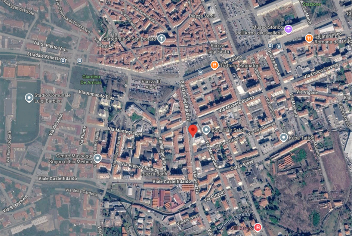 ABITAZIONE ALL’ASTA A PINEROLO IN VIA SALUZZO 9