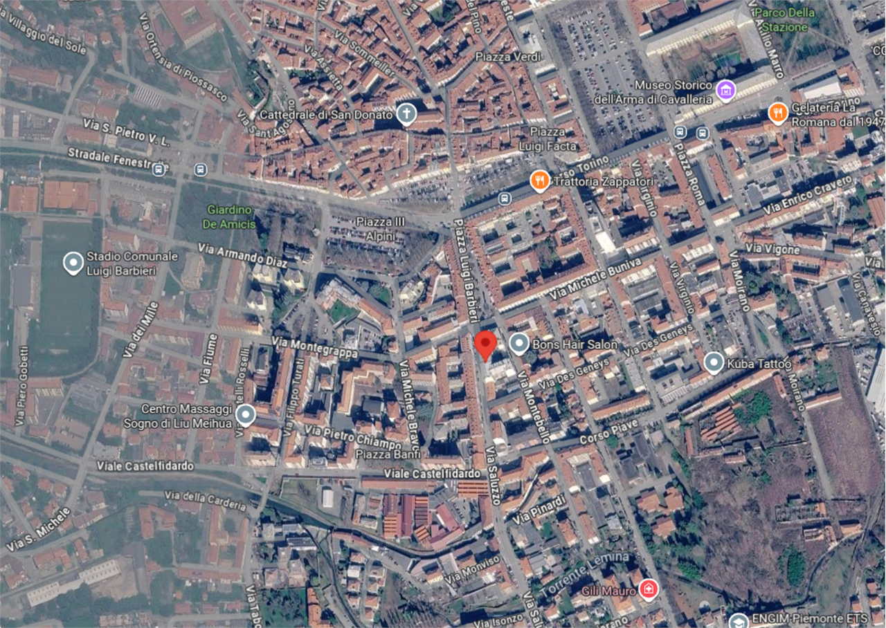 ABITAZIONE ALL’ASTA A PINEROLO IN VIA SALUZZO 9
