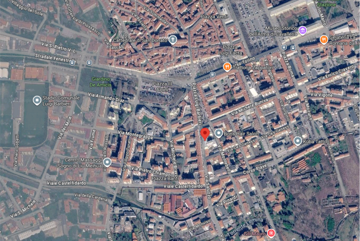ABITAZIONE ALL’ASTA A PINEROLO IN VIA SALUZZO 9